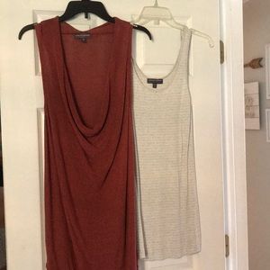 Lot of Pea in the Pod maternity tanks - sz Large